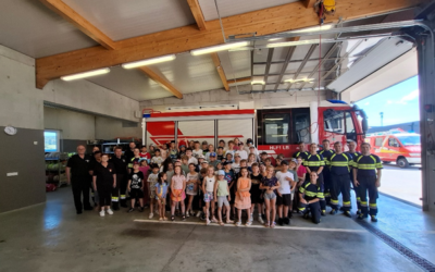 Besuch bei der Feuerwehr