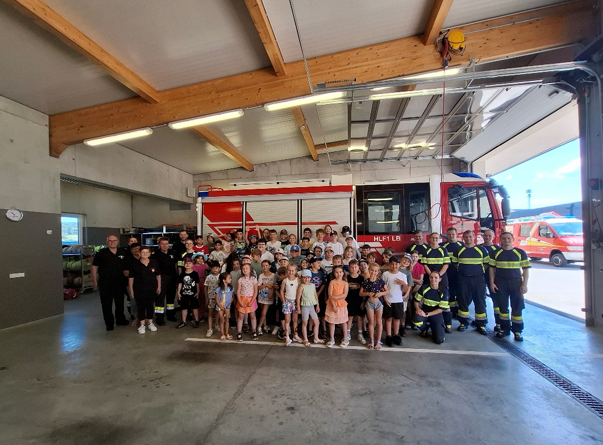 Besuch bei der Feuerwehr